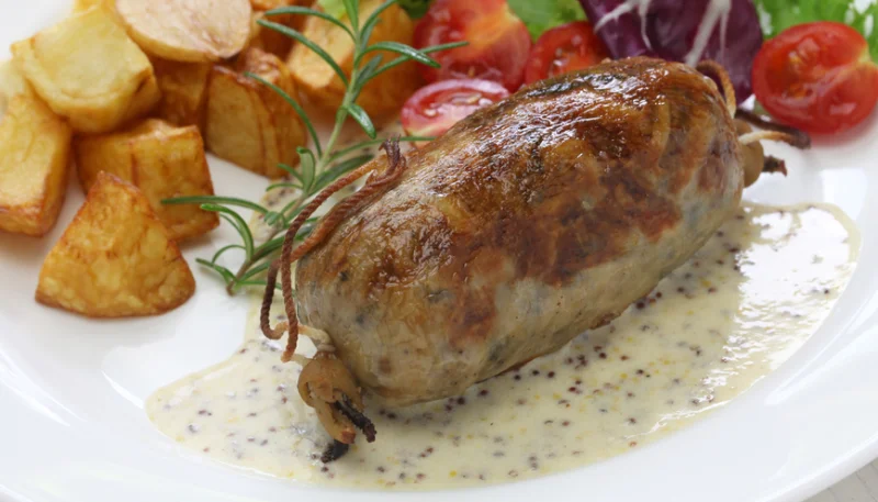 Andouillette à la moutarde