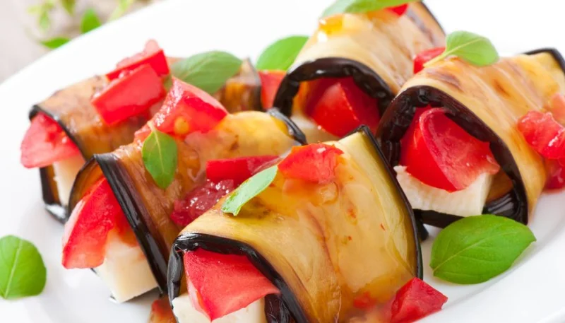 Aubergines à la mozzarella