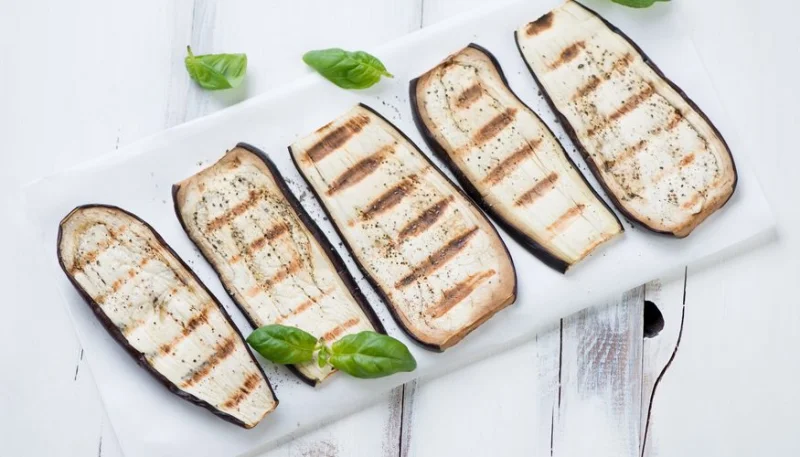 Aubergines grillées