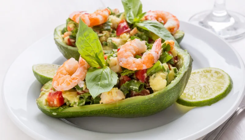 Avocat aux crevettes