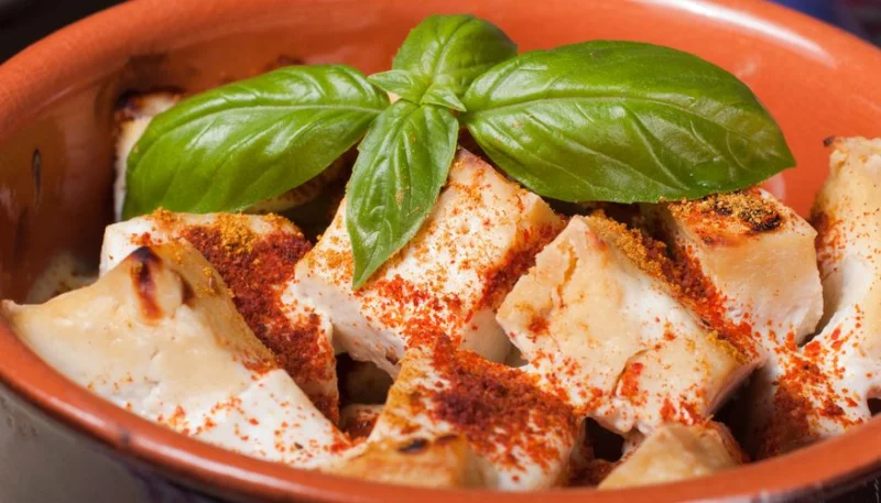 Bouchées de tofu tandoori