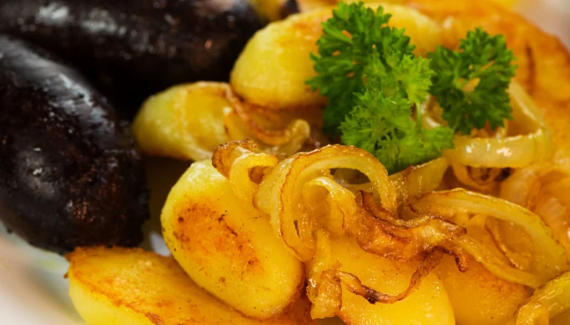 Boudin noir aux pommes