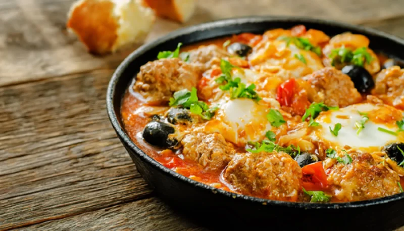 Boulettes d'agneau à la tomate