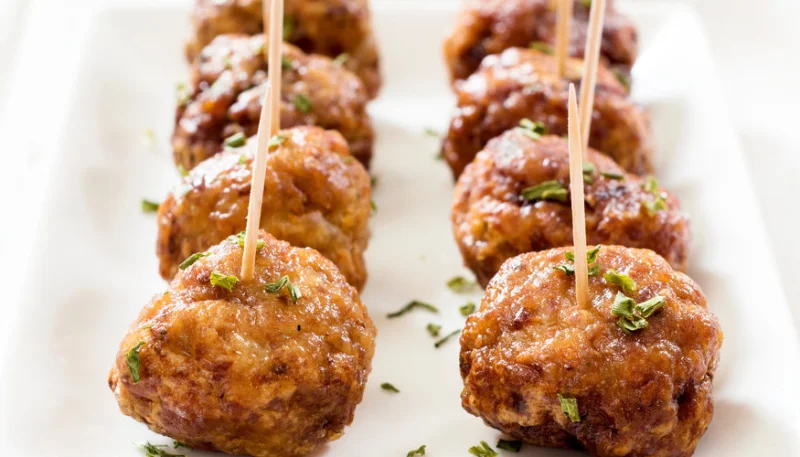 Boulettes de veau au basilic