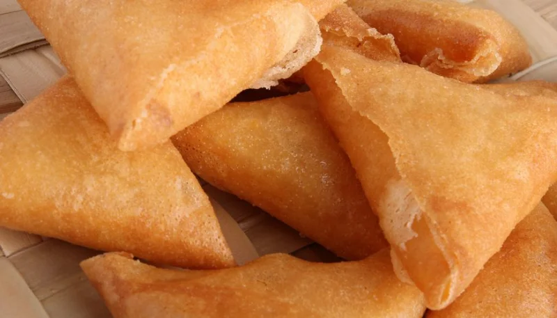 Bricks au camembert et aux pommes