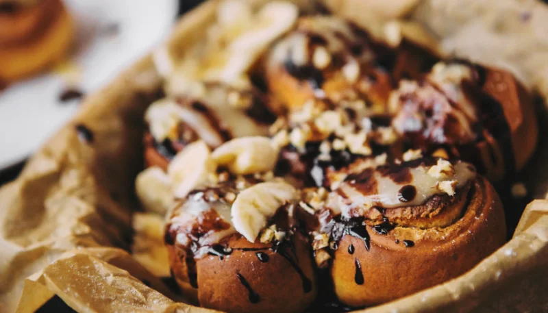 Brioche surprise au chocolat et à la noix de coco