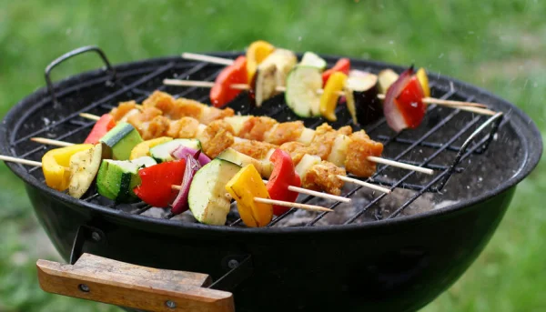Brochettes de légumes