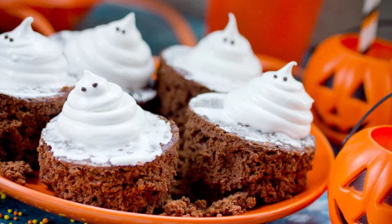 Brownies fantômes d'Halloween