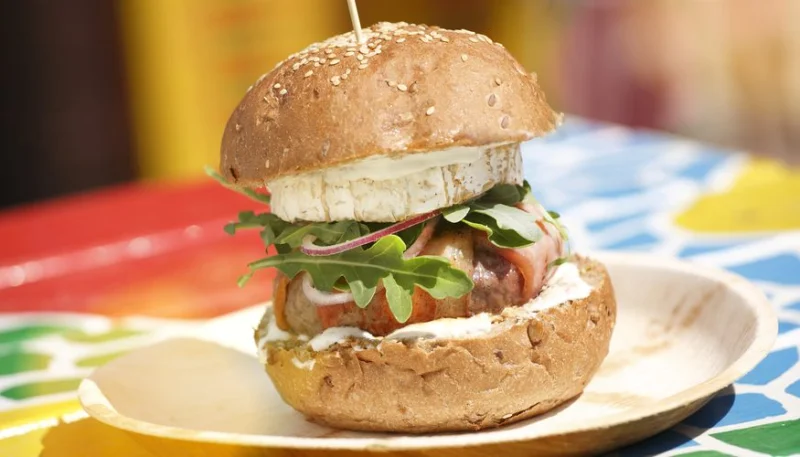 Burger au chèvre