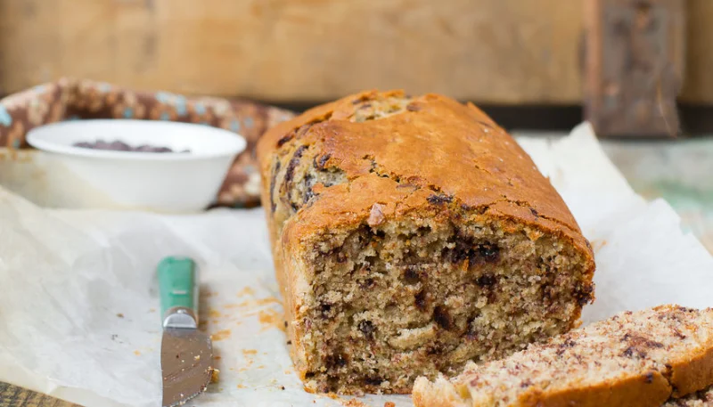 Cake à la courge et aux pépites de chocolat