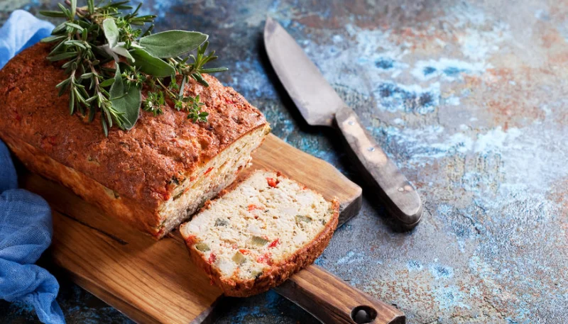 Cake aux poivrons et chorizo au Thermomix