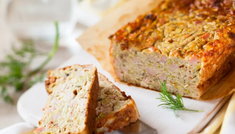 Cake dinde et courgettes