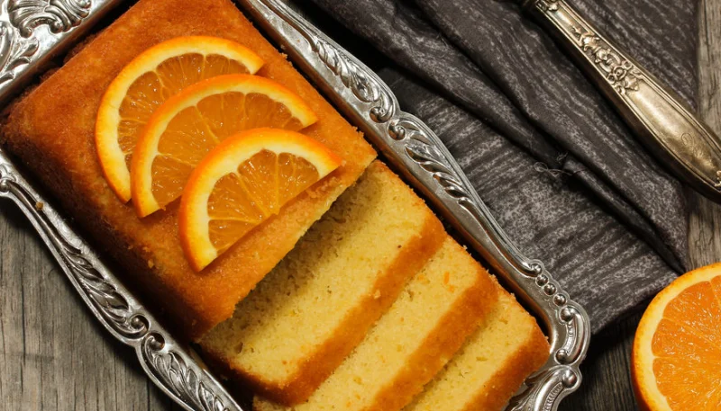 Cake fondant à l'orange