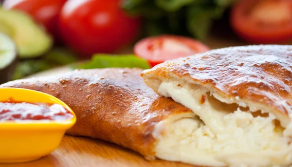 Calzone aux quatre fromages