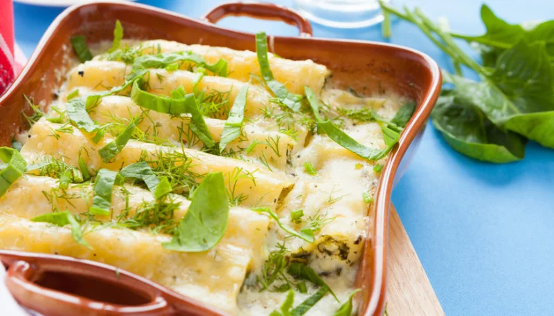 Cannelloni épinards ricotta