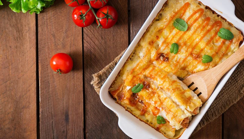 Cannellonis aux poivrons et à la ricotta