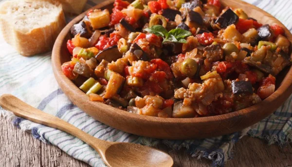 Caponata sicilienne