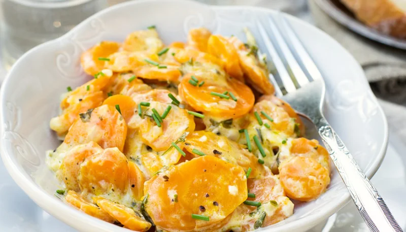 Carottes à la crème