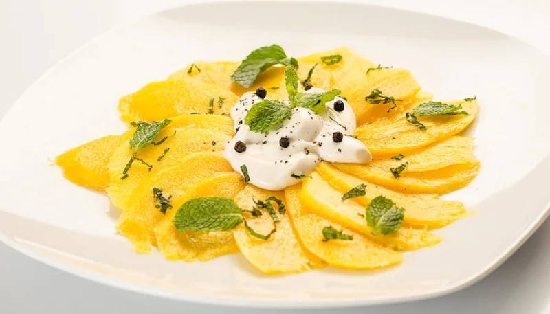 Carpaccio de mangue