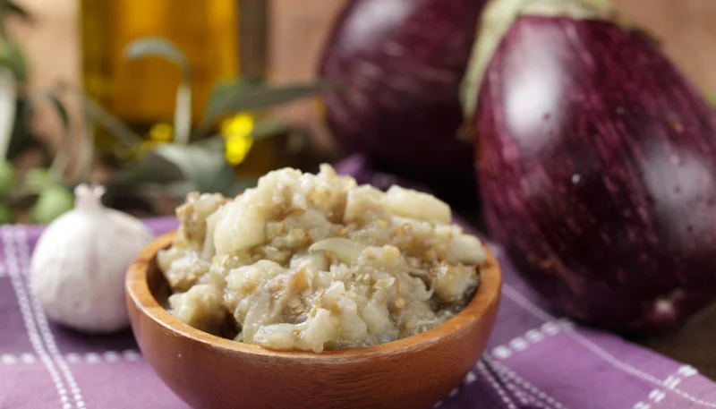 Caviar d'aubergine au Cookeo