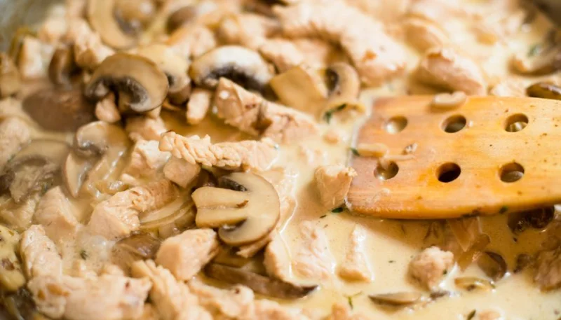 Champignons à la crème