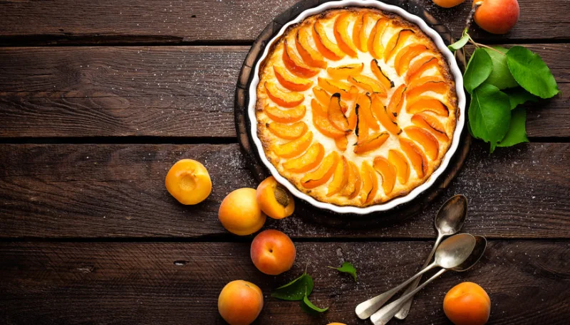 Cheesecake aux abricots