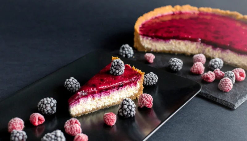 Cheesecake aux fruits rouges