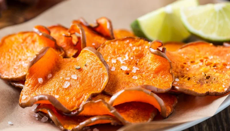 Chips de patate douce