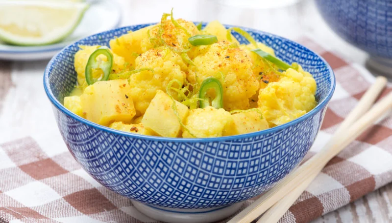 Chou-fleur au curry