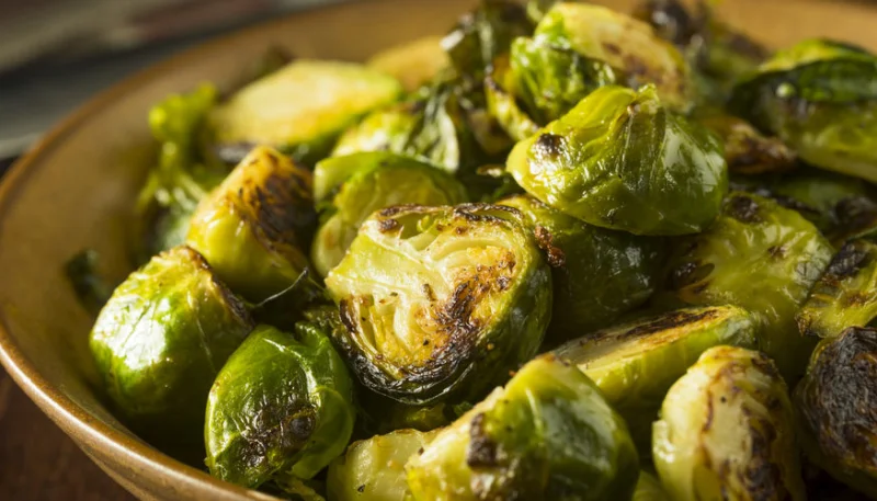 Choux de Bruxelles poêlés au miel