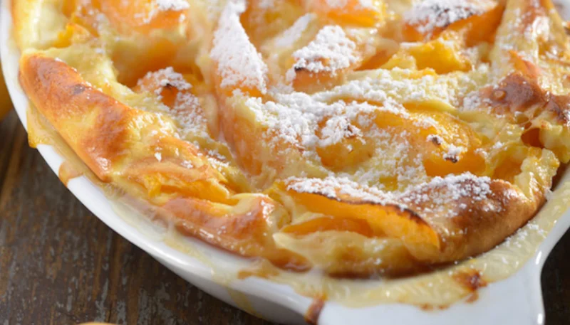 Clafoutis aux abricots au Cookeo