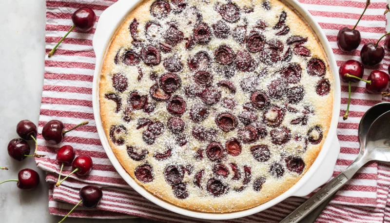 Clafoutis aux cerises au Cookeo