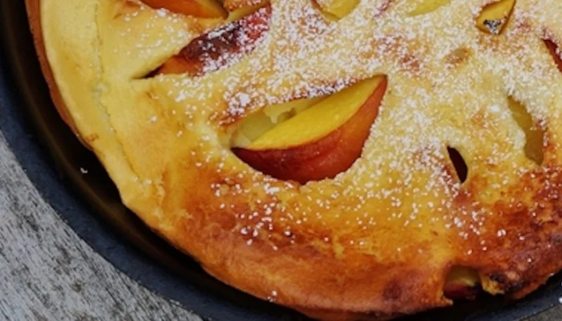Clafoutis aux nectarines