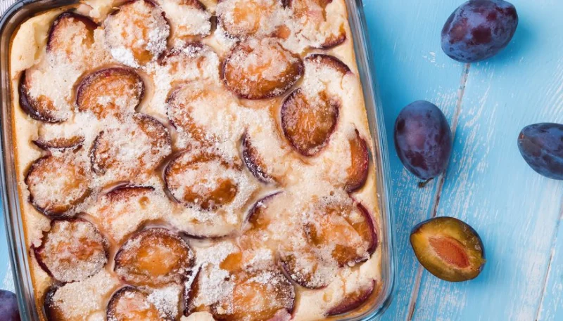 Clafoutis aux prunes