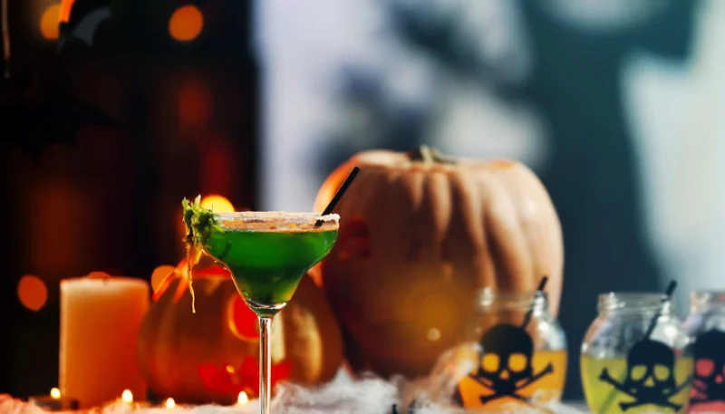 Cocktail de sorcière d'Halloween