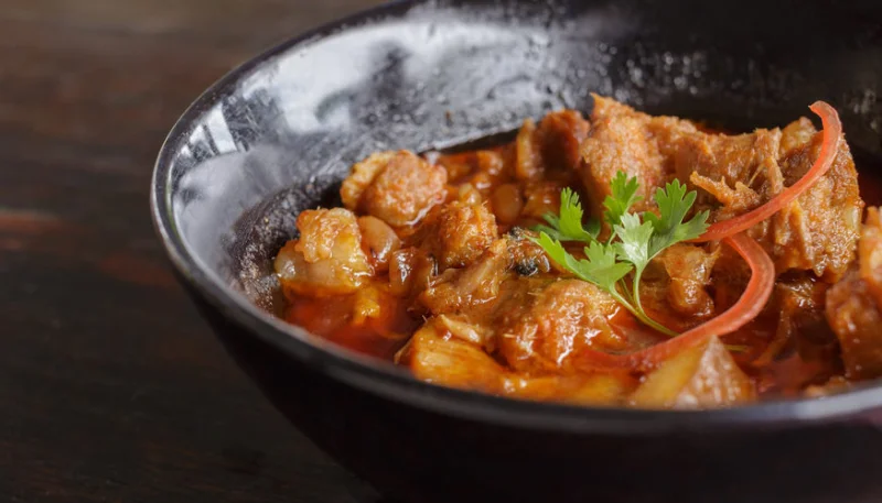 Colombo de porc créole