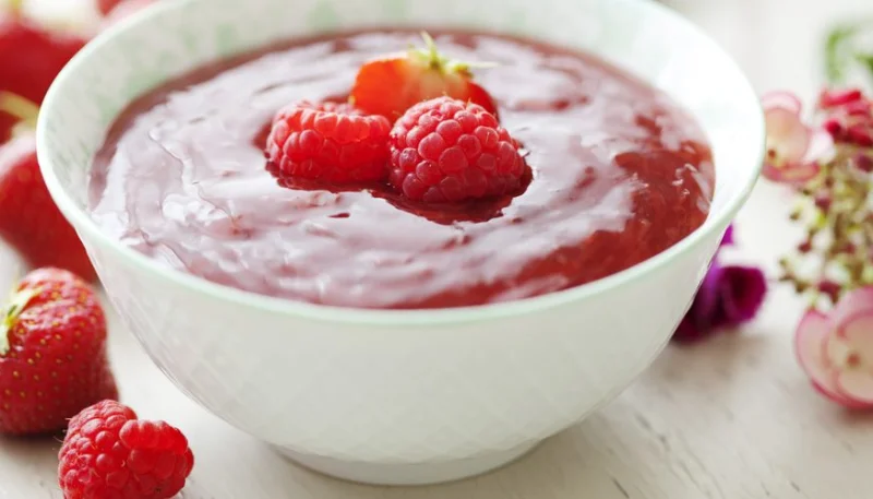 Compote de fruits rouges