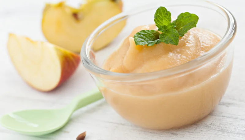 Compote de pommes express au micro-ondes