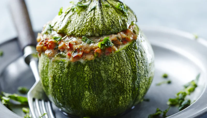 Courgettes farcies au Companion
