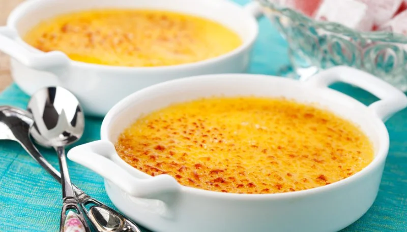 Crème brûlée aux figues