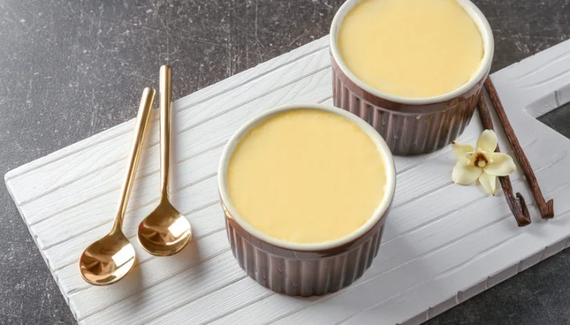 Crème vanille au Cooking Chef