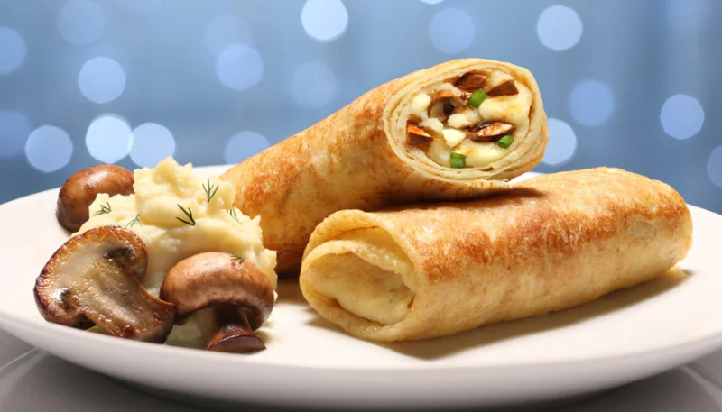 Crêpes forestières