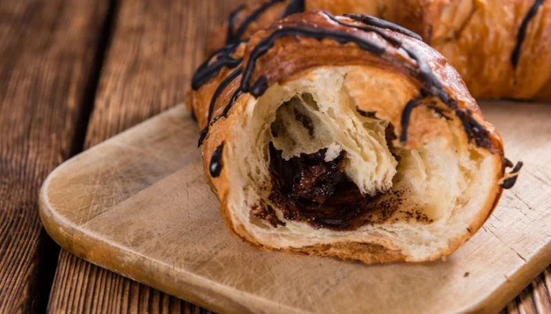 Croissants au chocolat