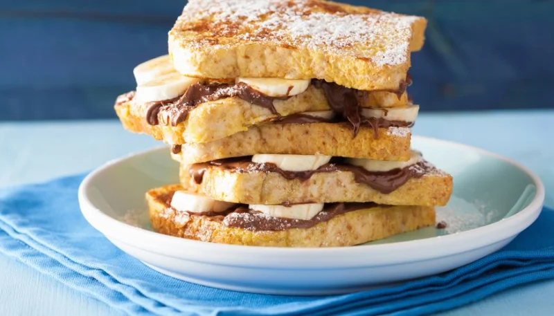 Croque banane-chocolat