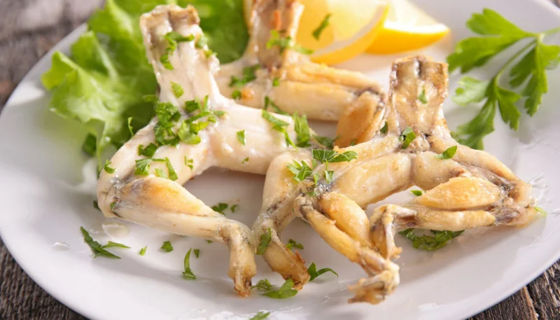 Cuisses de grenouille en persillade