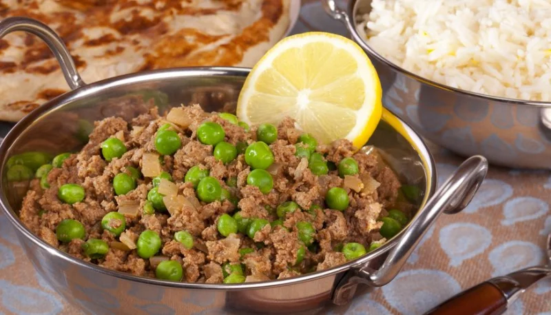 Curry de boeuf haché