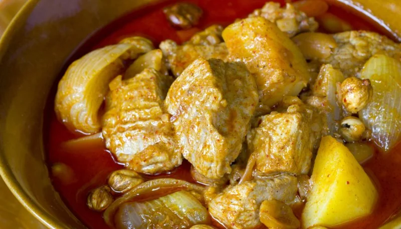 Curry de porc massaman