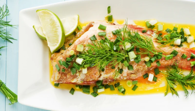 Daurade à la citronnelle