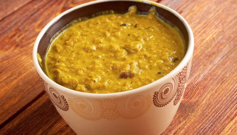 Dip de lentilles corail