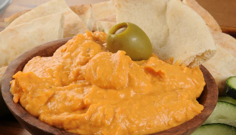 Dip de poivrons à la ricotta